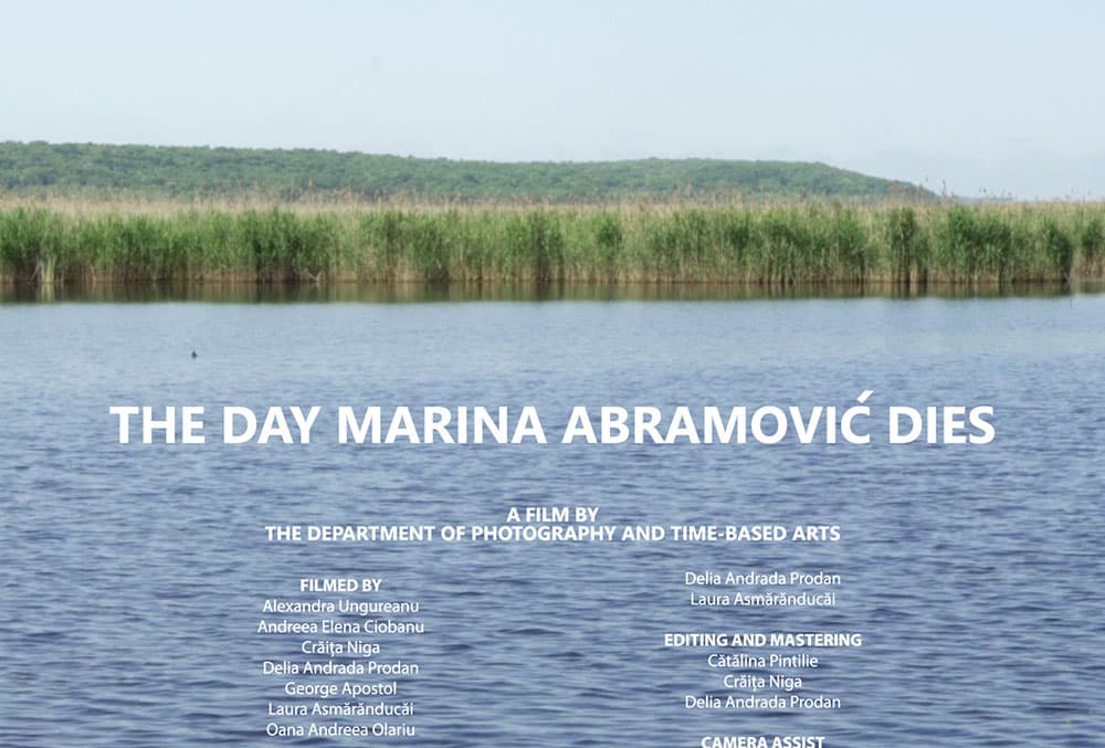 THE DAY MARINA ABRAMOVIC DIES